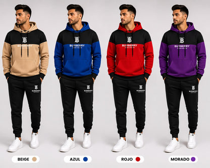 Conjunto deportivo ESTAMPADO BURBERRY LOGO 🌟