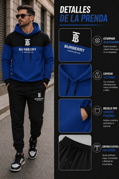 Conjunto deportivo ESTAMPADO BURBERRY LOGO 🌟